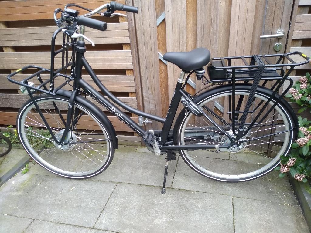 Rivel Riviera Transport Nexus 7 D49, Fietsen en Brommers, Elektrische fietsen, Zo goed als nieuw, Minder dan 47 cm, 50 km per accu of meer
