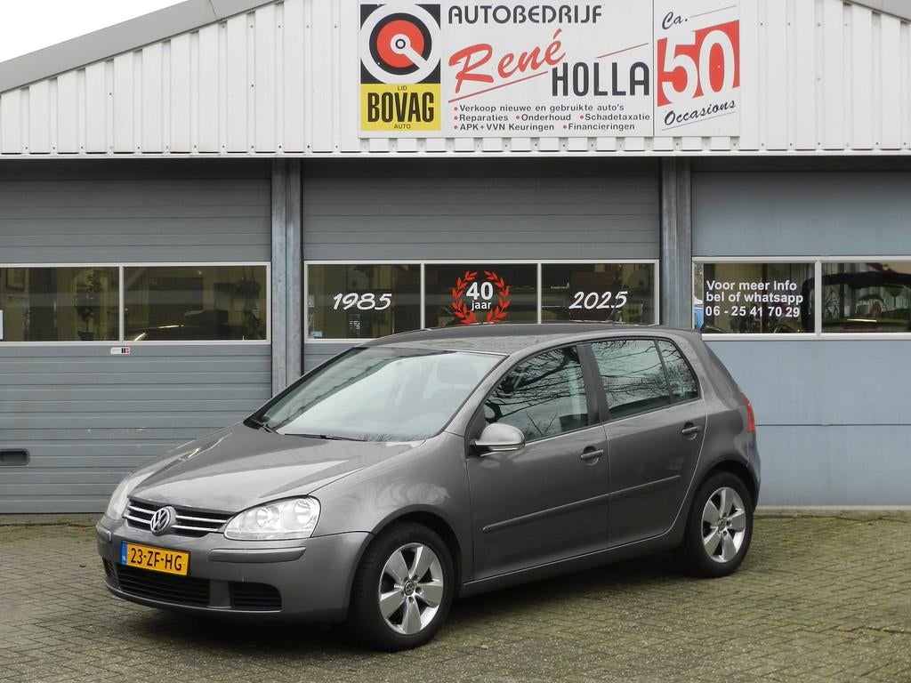 Volkswagen Golf 1.6 5Deurs Optive 4 Airco Navi LMV Isofix Me, Voorwielaandrijving, Gebruikt, 4 cilinders, 620 kg