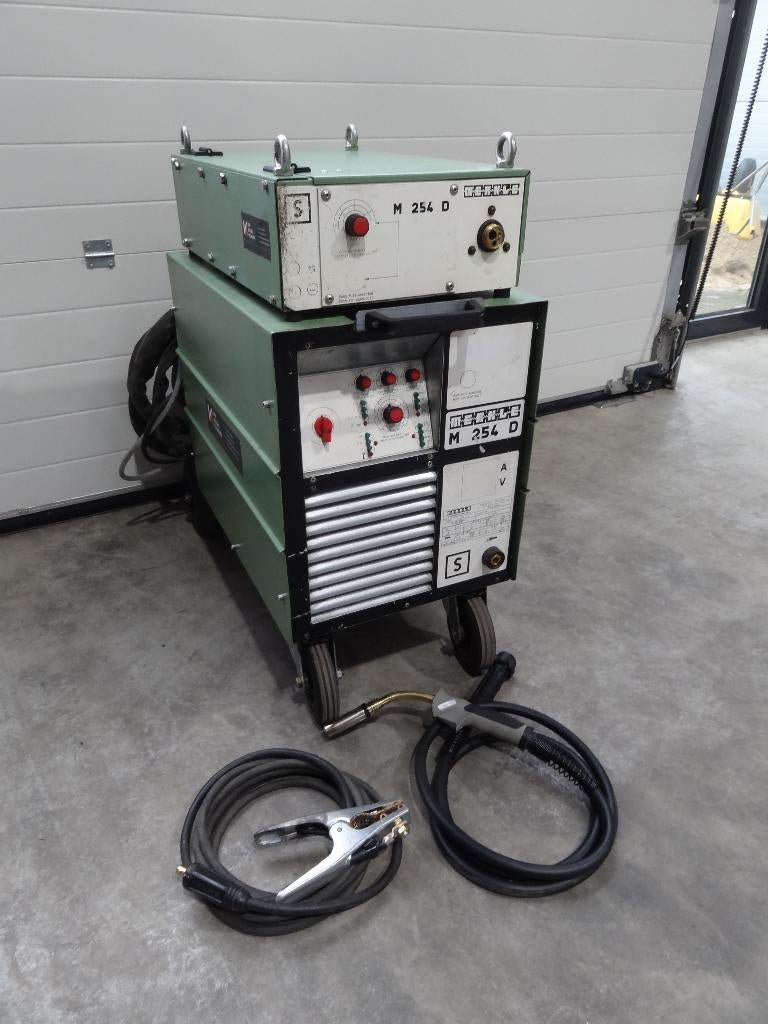 Mig.Mag lasapparaat Merkle M 254 D Synergisch, Doe-het-zelf en Verbouw, Gereedschap | Lasapparaten, Ophalen of Verzenden, Zo goed als nieuw