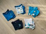 Set van 5 blauwe shortama’s jongen maat 104/110, Kinderen en Baby's, Kinderkleding | Maat 104, Ophalen of Verzenden, Zo goed als nieuw