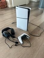 PlayStation 5 Slim met controller en headset, Ophalen, Zo goed als nieuw, Playstation 5
