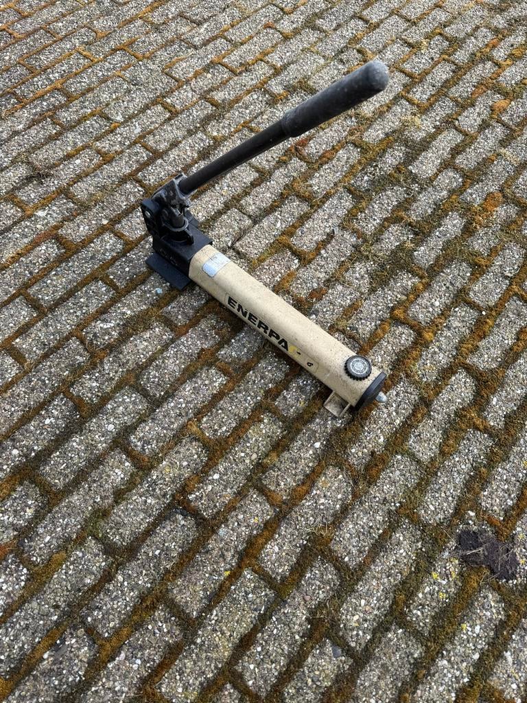 Enerpac handpomp - Hydraulische pomp, Doe-het-zelf en Verbouw, Ophalen of Verzenden, Gebruikt