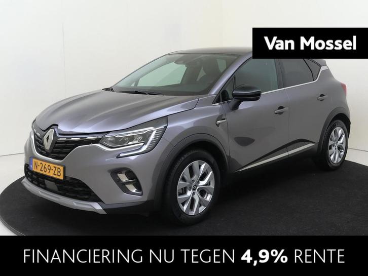 Renault Captur 1.6 E-Tech Hybrid 145 Intens | Pack Easy Link, Auto's, Renault, Bedrijf, Te koop, Captur, ABS, Achteruitrijcamera