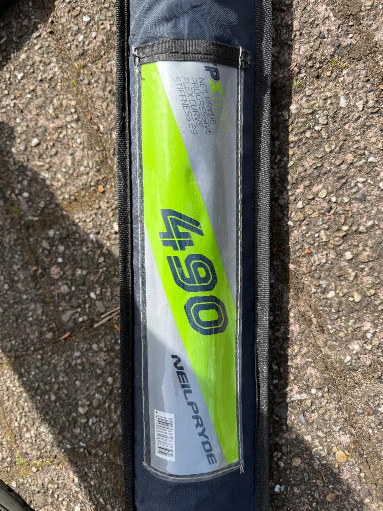 Neil Pryde TPX100  490cm SDM, Watersport en Boten, Windsurfen, Ophalen, Zo goed als nieuw, Mast, 7 m² of meer