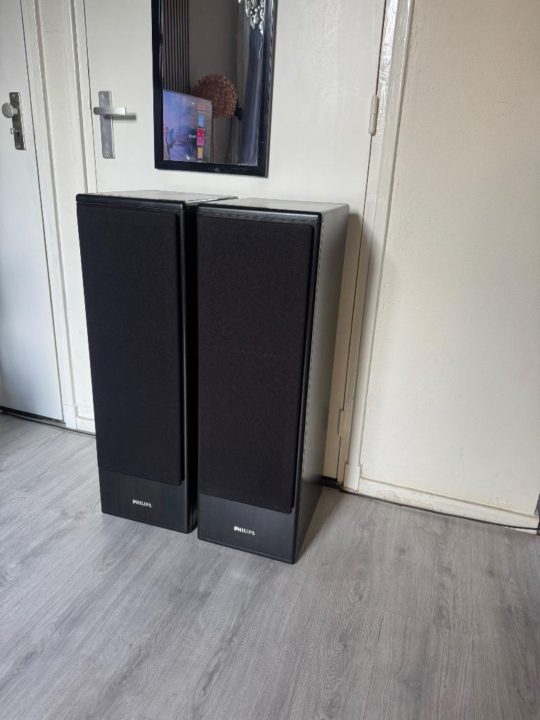 Philips FB820 luidsprekers, Audio, Tv en Foto, Luidsprekers, Ophalen, Philips, Gebruikt, 120 watt of meer