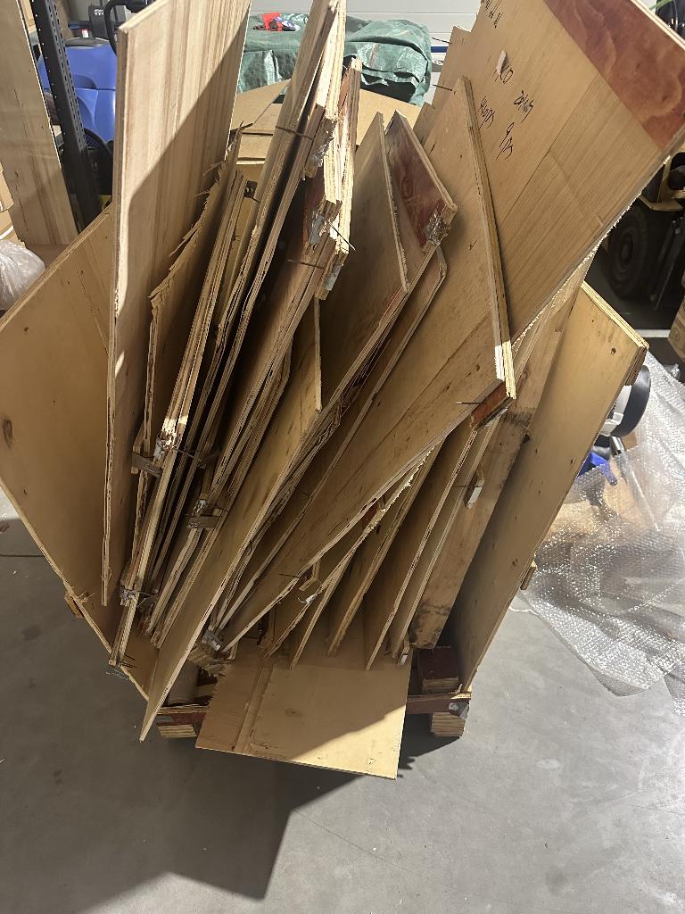 GRATIS Hout, Doe-het-zelf en Verbouw, Ophalen, Gebruikt, 25 tot 50 mm, Overige typen