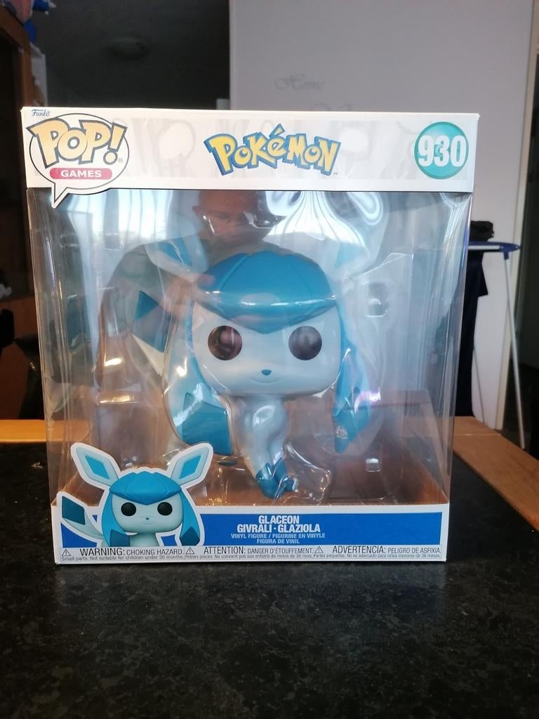 Grote Pokémon Glaceon Funko Pop 930, Ophalen, Nieuw