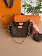 Louis vuitton multi pochette met doos en bon, Ophalen, Nieuw, Bruin, Schoudertasje