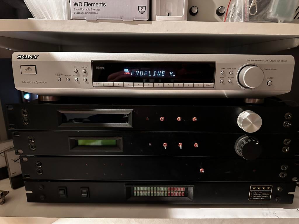 Sony ST-SE300 tuner omgebouwd voor 3,5m (japanse mode), Audio, Tv en Foto, Stereo-sets, Ophalen of Verzenden, Gebruikt, Sony