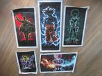 5 x Unieke poster op Canvas Schilderij Dragonball Z krachten, Ophalen of Verzenden, Zo goed als nieuw, Deurposter of groter, Film en Tv