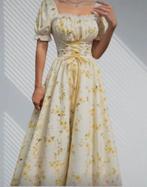 Femesol Maxi Jurk – Geel - M, Kleding | Dames, Maat 38/40 (M), Geel, Nieuw, Ophalen of Verzenden