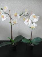 2 Kunstplanten orchideeën, Huis en Inrichting, Woonaccessoires | Kunstplanten en Kunstbloemen, Ophalen, Zo goed als nieuw, Binnen
