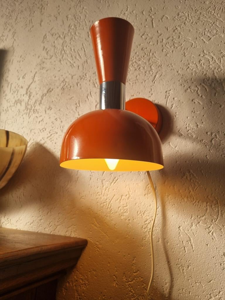 Diabolo Wandlamp, Herda, Jaren 60, Antiek en Kunst, Ophalen of Verzenden