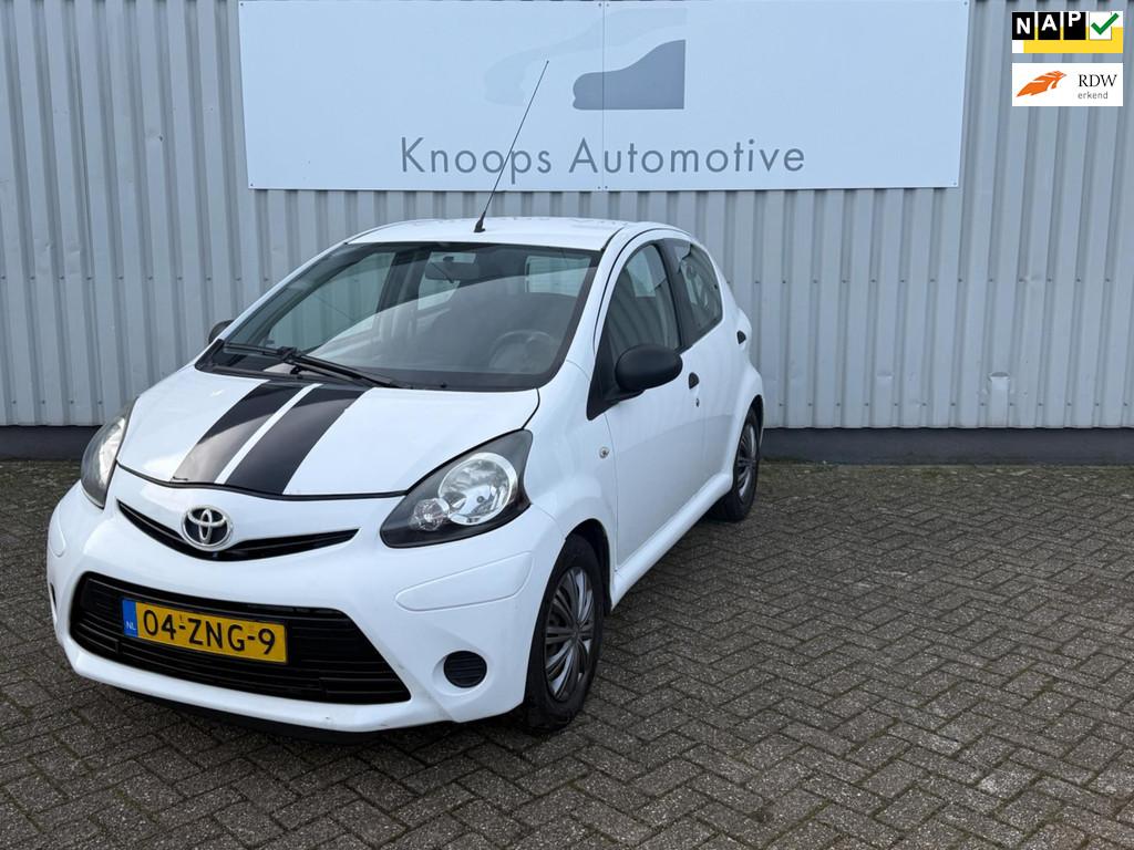 Toyota Aygo 1.0 VVT-i Comfort 5drs Airco NW Apk, Voorwielaandrijving, Euro 5, Stof, Gebruikt