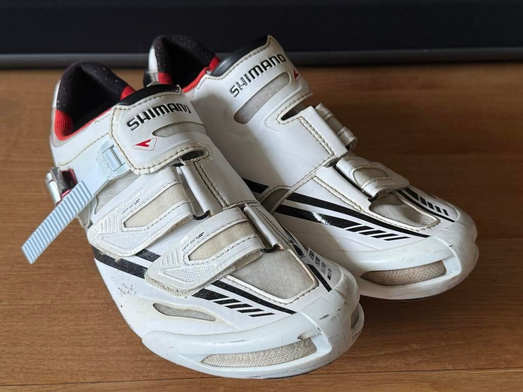 Shimano racefiets schoenen - zgan, perfecte pasvorm, Ophalen of Verzenden, Zo goed als nieuw, Kleding