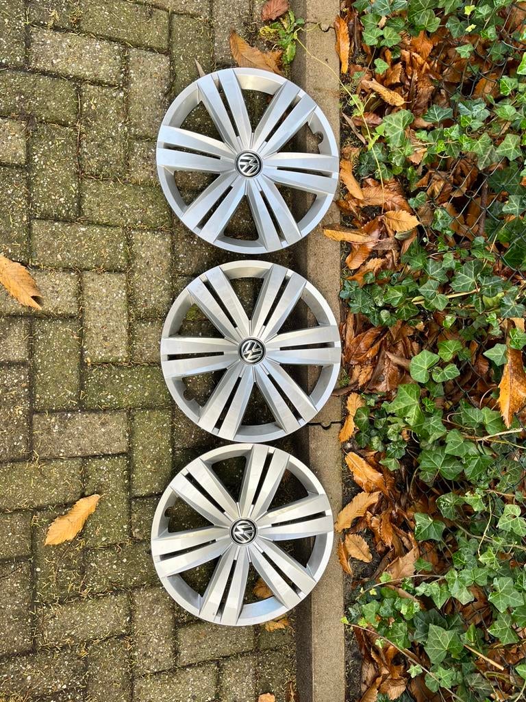 4x wieldop VW 16” *zeer netjes!*, Ophalen of Verzenden, Zo goed als nieuw