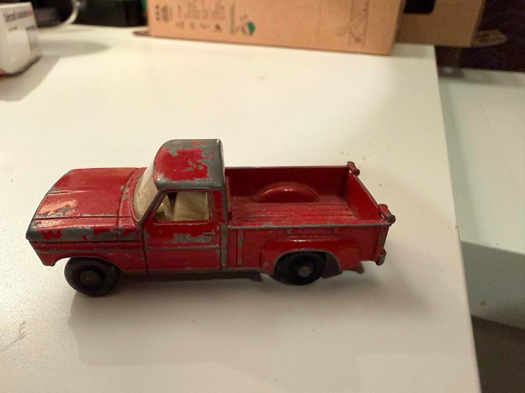 Matchbox Ford Pick-up modelauto, Overige merken, Gebruikt, 1:50 of kleiner, Auto