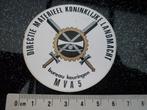 sticker directie materieel KL bureau keuringen mva5 logo, Verzenden, Zo goed als nieuw, Bedrijf of Vereniging