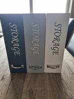 Lectuurbakken van hout met handgreep 7stuks, Ophalen of Verzenden, Zo goed als nieuw