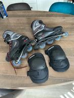 Tecnica Inline Skates met Bauer Bescherming maat 45.5, Overige merken, Gebruikt, Ophalen of Verzenden, Inline skates 4 wielen