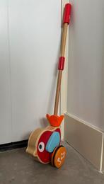 Houten loopstok met vogeltje en geluid, Ophalen, Gebruikt