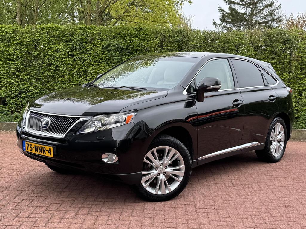 Lexus RX 450h A tot Z DEALER onderhouden GARANTIE, Auto's, Lexus, Euro 5, Gebruikt, Bedrijf, Hybride Elektrisch/Benzine
