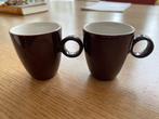 Set van 2 Mosa Maastricht espressokopjes, nummer 006, Antiek en Kunst, Ophalen of Verzenden