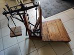 Antieke houten bascule - Decoratieve weegschaal, Ophalen, Gebruikt, Overige typen, 200 kg of meer