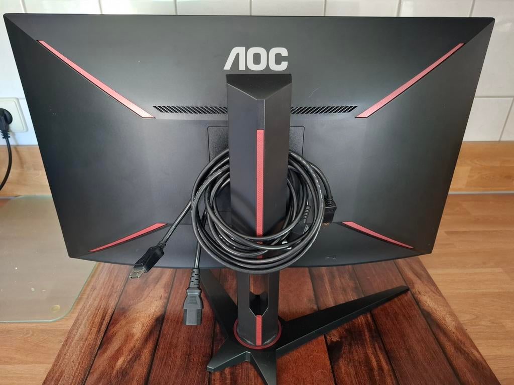 AOC 144HZ Gaming monitor - aan/uitknop defect, werkt wel, Computers en Software, Monitoren, Gebruikt, 101 t/m 150 Hz, AOC, Ophalen