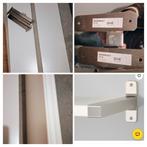 IKEA Granhult, 2 witte planken incl. metalen plankdragers, Ophalen