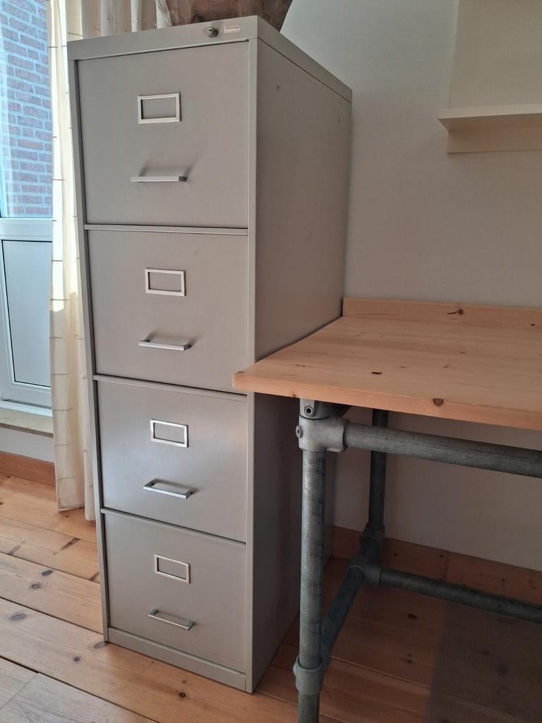 Stalen archief/mappen kast, Ophalen, 25 tot 50 cm