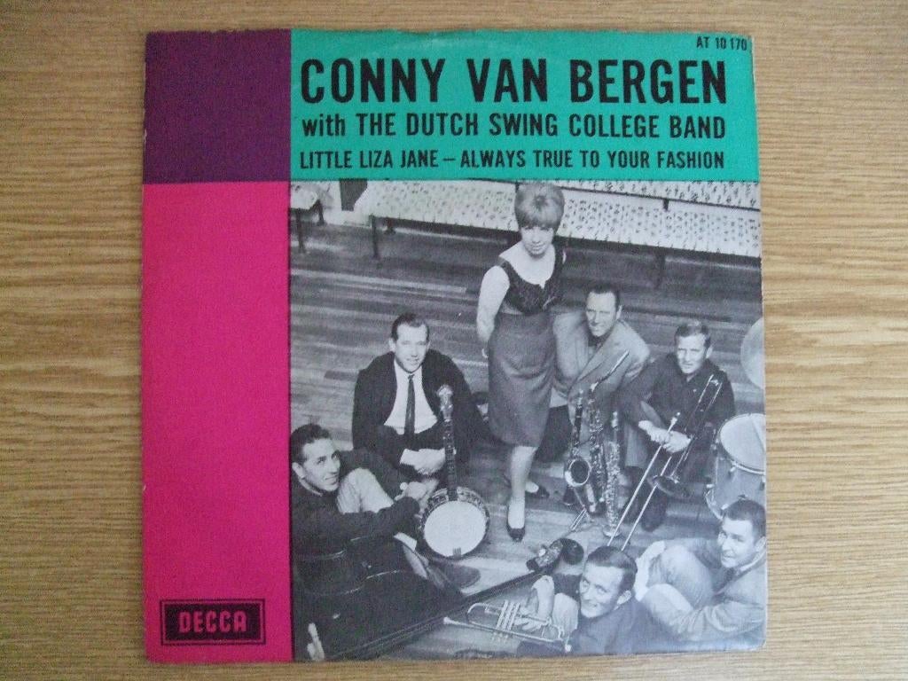 CONNY VAN BERGEN    LITTLE LIZA JANE / ALWAYS TRUE TO YOUR, Cd's en Dvd's, Vinyl Singles, 7 inch, Single, Ophalen of Verzenden