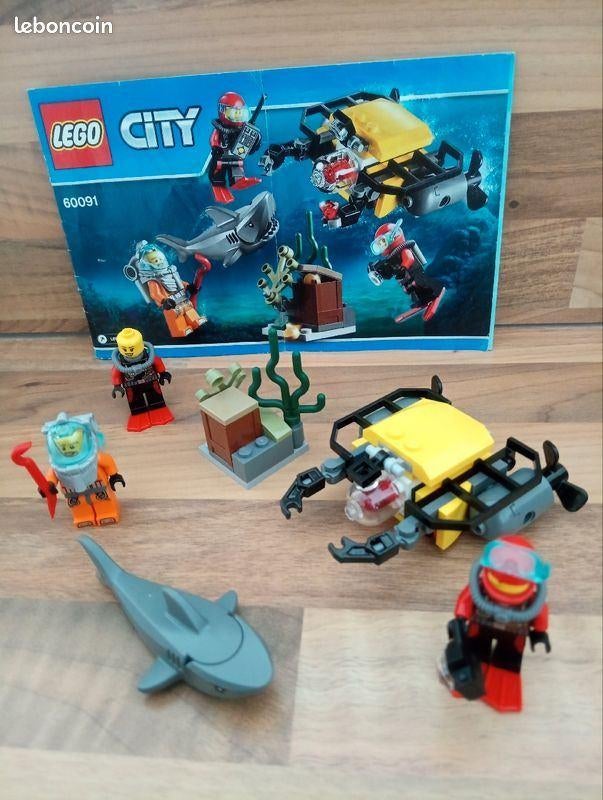 Lego city 60091 Diepzee startset, City, Lego, Ophalen of Verzenden, Complete set