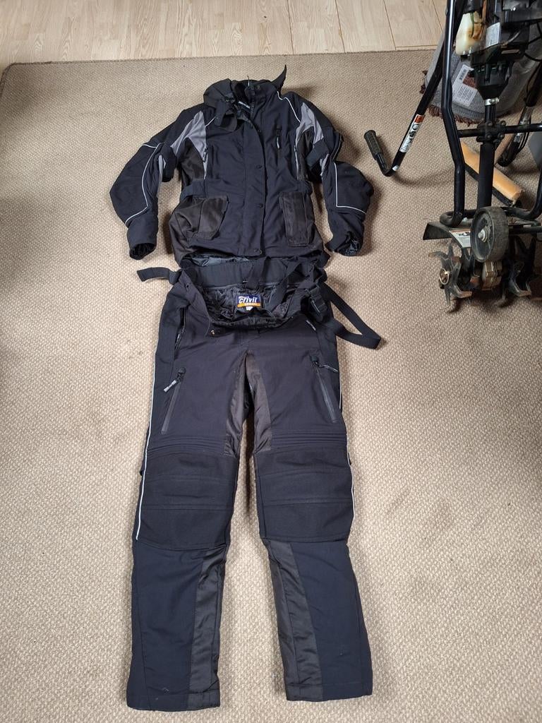 Motorjas met broek, Motoren, Kleding | Motorkleding, Ophalen, Combipak, Dames, Crivit Sports maat jas S 36/38 maat broek M 40/42