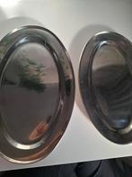 Set van 2 ovale schalen, Huis en Inrichting, Woonaccessoires | Schalen en Manden, Ophalen, Overige materialen, Gebruikt, Schaal