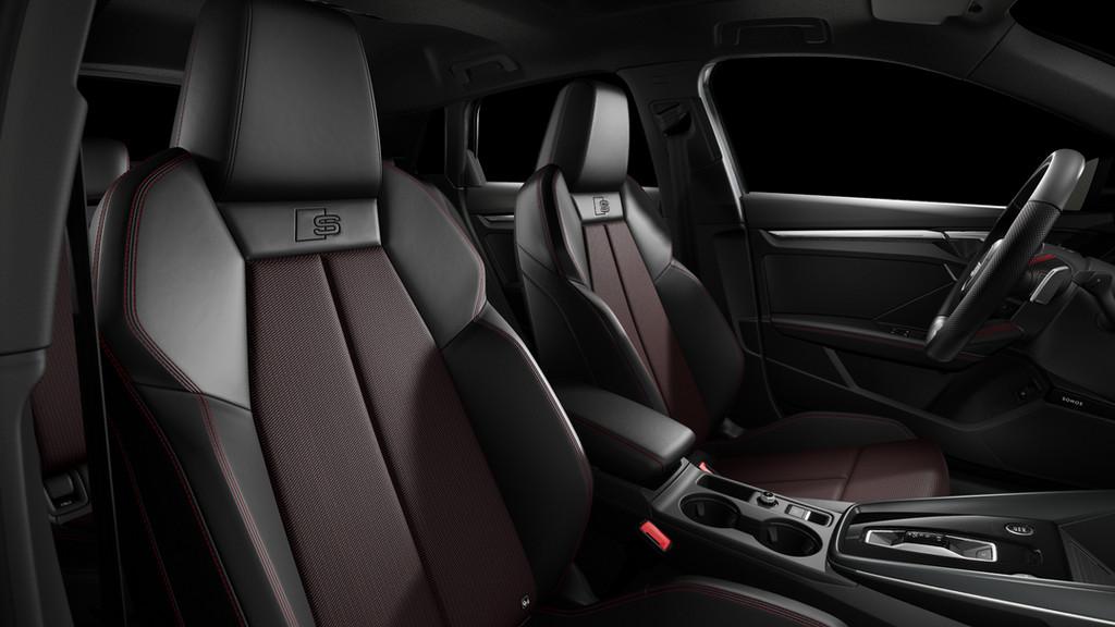 Audi A3 Sportback S edition Competition 45 TFSI 272 pk | Pan, Euro 6, 4 cilinders, Leder en Stof, 26 kWh