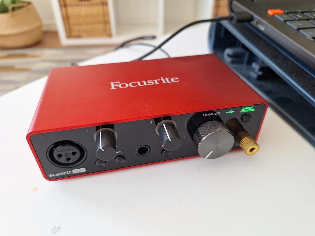 Focusrite Scarlett Solo 3rd Gen, Ophalen of Verzenden, Zo goed als nieuw, Extern, Focusrite