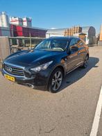 Infiniti FX-serie 3.7 V6 235KW AWD AUT 2012 Zwart, Auto's, Automaat, 3696 cc, 1962 kg, Beige