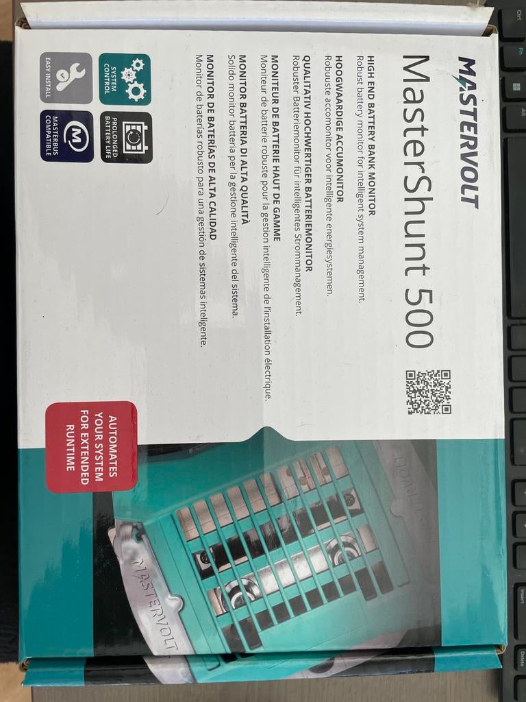 Mastervolt Mastershunt 500 Accu Monitor, Ophalen of Verzenden, Nieuw, Kabel of Apparatuur