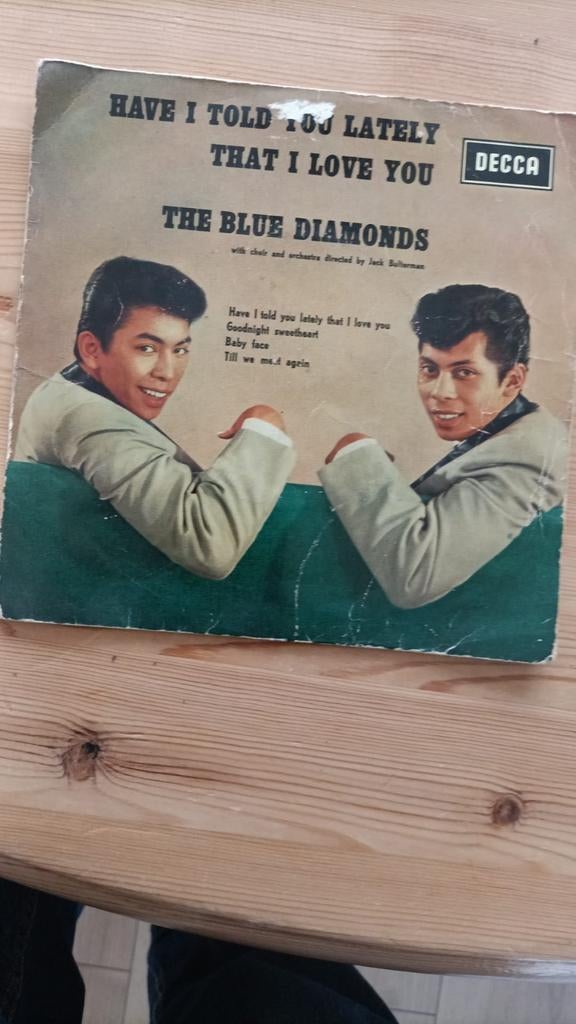 LP The Blue Diamonds, Cd's en Dvd's, Vinyl | Pop, Gebruikt, 12 inch, Ophalen