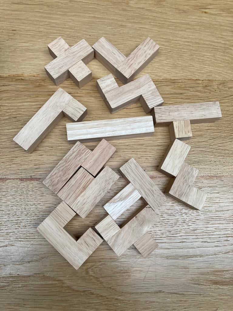 Houten puzzels, Ophalen, Nieuw