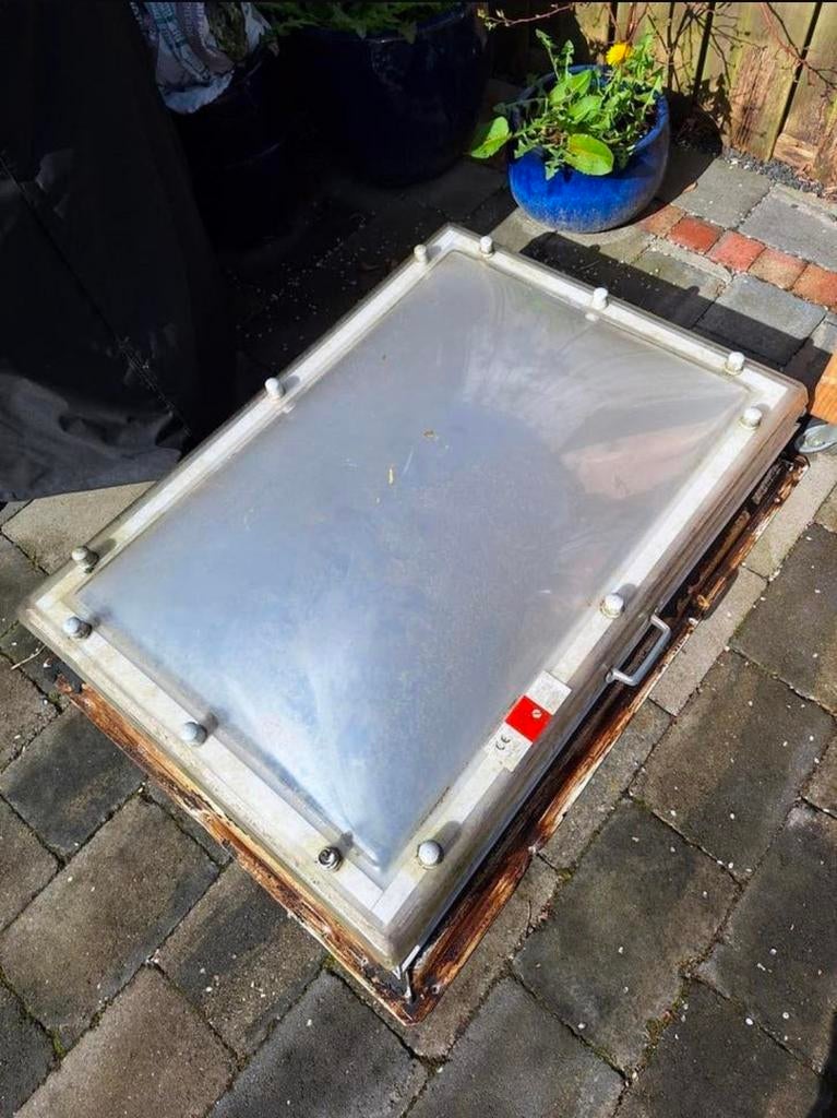 Dakkoepel / Dakluik 60x90cm geïsoleerd, Ophalen, 160 cm of meer, 160 cm of meer