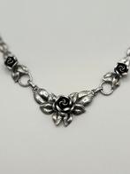 Sterling zilver 925 rozen halsketting van TEKA Theodor Klotz, Ophalen of Verzenden, Zilver, Zilver