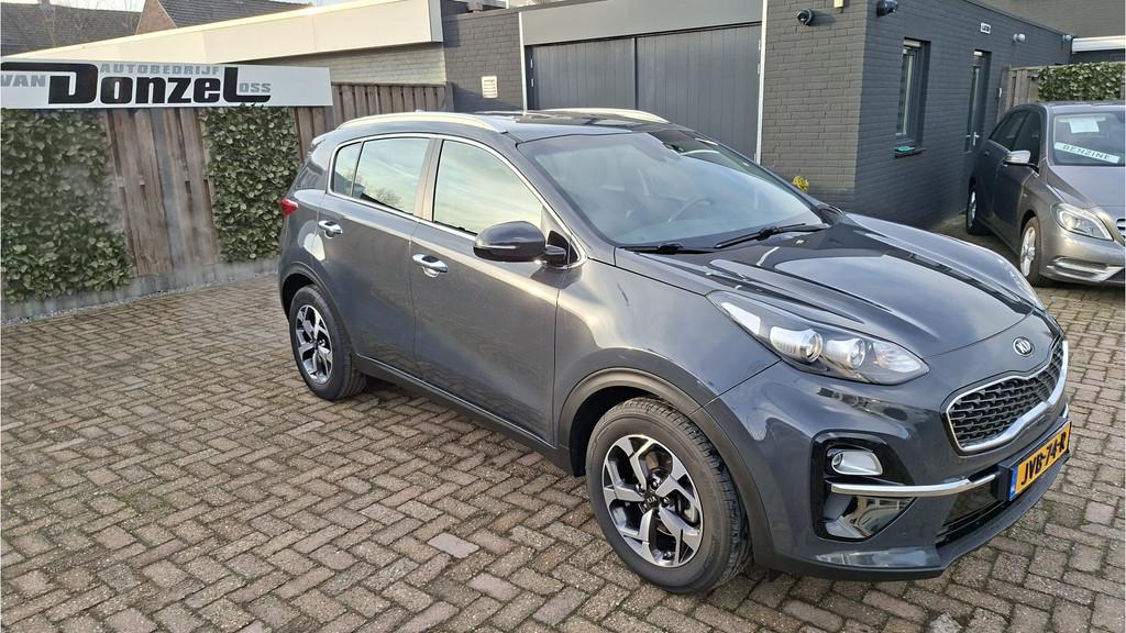 Kia Sportage 1.6 T-GDI DynamicLine AUTOMAAT - NAVIGATIE, Auto's, Kia, Stof, Gebruikt, 4 cilinders, Bedrijf