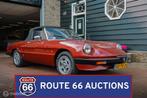 Alfa Romeo Spider 1.6 Aerodinamica | 1983 | Route 66 Auction, Auto's, Overige carrosserieën, Zwart, Bedrijf, Handgeschakeld