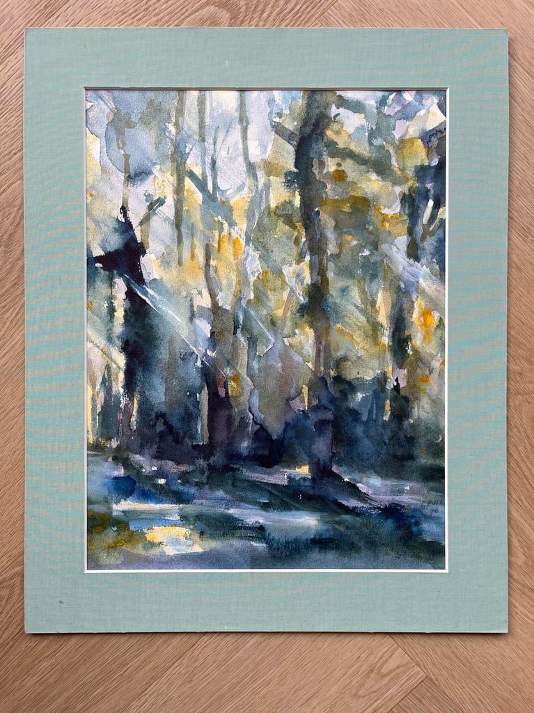 Aquarel, Ophalen
