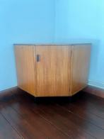 Hoekkastje vintage houtfineer, Ophalen, Deens vintage design, Gebruikt, 50 tot 100 cm
