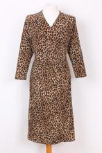 Lente! Geplooide jurk RALPH LAUREN maat M, Maat 38/40 (M), Bruin, Ophalen of Verzenden, Zo goed als nieuw