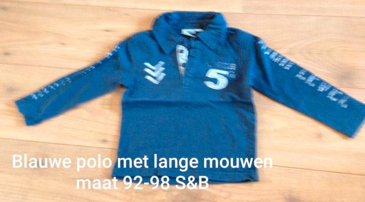 Polo lange mouwen maat 92, Kinderen en Baby's, Kinderkleding | Maat 92, Gebruikt, Jongen, Shirt of Longsleeve, Ophalen of Verzenden