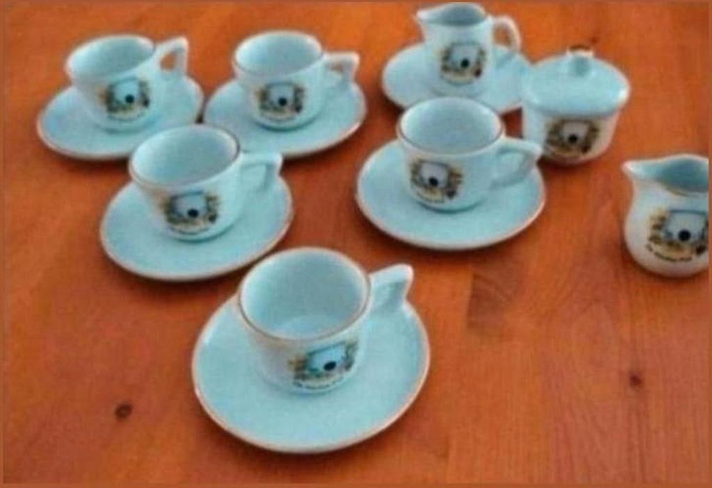 Vintage Poppen Serviesje - de Keulse pot. Piggelmee, Ophalen of Verzenden